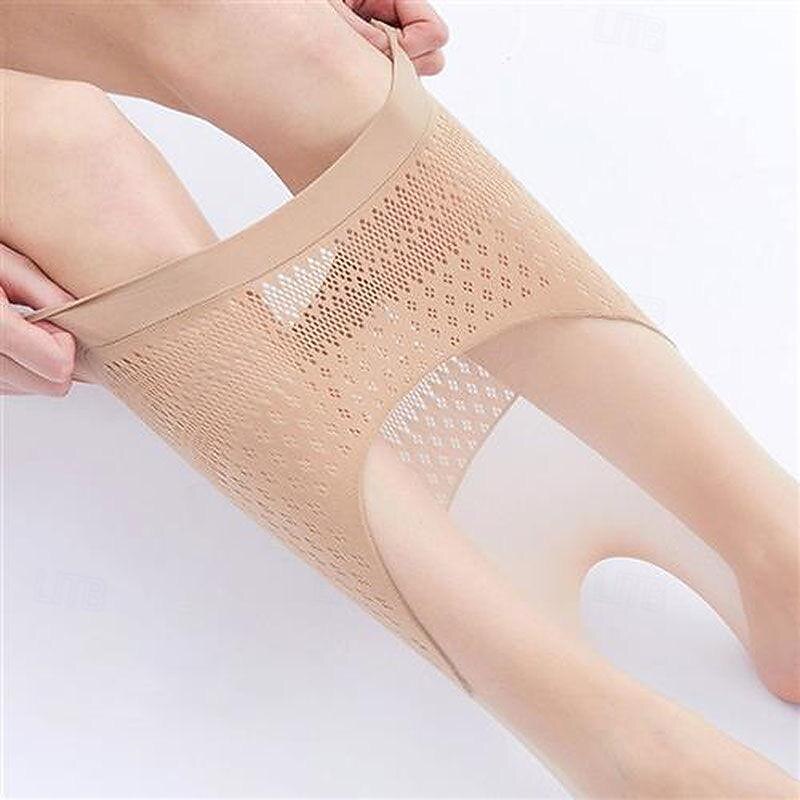 Women's Panty Hose Party Gift Daily Solid Color Acrylic Fibers Sexy Casual Elastic Leg Shaping Casual / Daily 1 Pair3