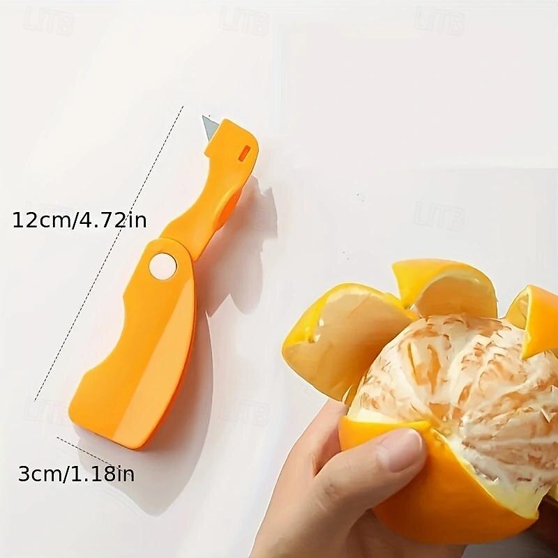 Compact Multi-Fruit Peeler Effortless, Safe Peeling, No Electricity, With Folding Handle  Your Kitchen's Time-Saver4