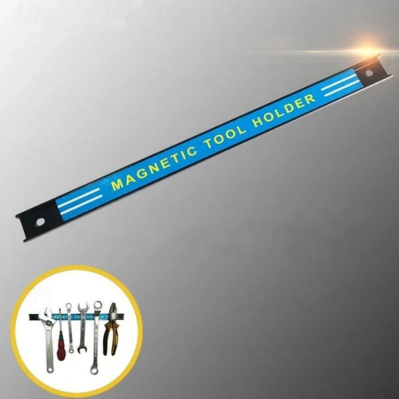 8/12/18 Inches Magnetic Tool Bar Black Metal Tool Organizer For Garage&Workshop
