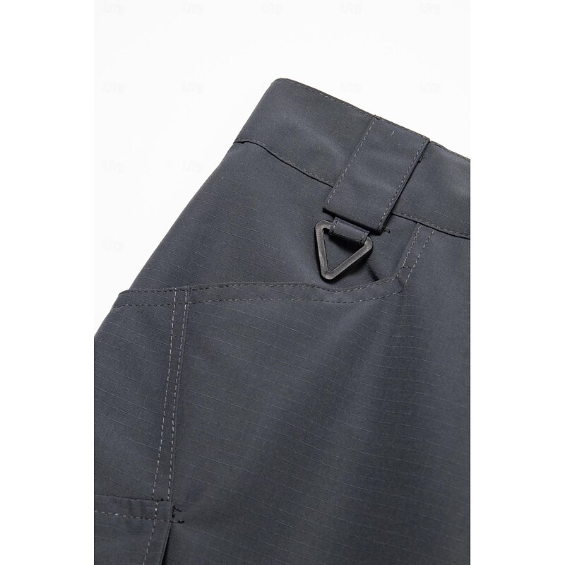 Men's Cargo Pants Trousers Multi Pocket Plain Wearable Outdoor Casual Daily Fashion Classic Black Army Green 7