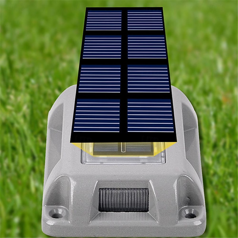 Solar Driveway Lights, Walkway Deck Light Solar Powered Outdoor Stair Step Pathway LED Lamp for Backyard Patio Garden Ground3