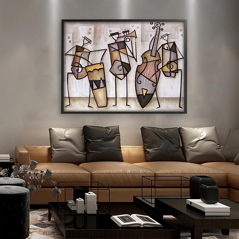 Handmade Oil Painting Canvas Wall Art Decoration Famous Picasso Abstract Figure for Home Decor Rolled Frameless Unstretched Painting2