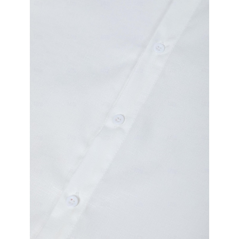 Men's Printed Shirts Faith Street Wear to work White Pink Blue Long Sleeve Standing Collar Spring & Summer Clothing Apparel Print4