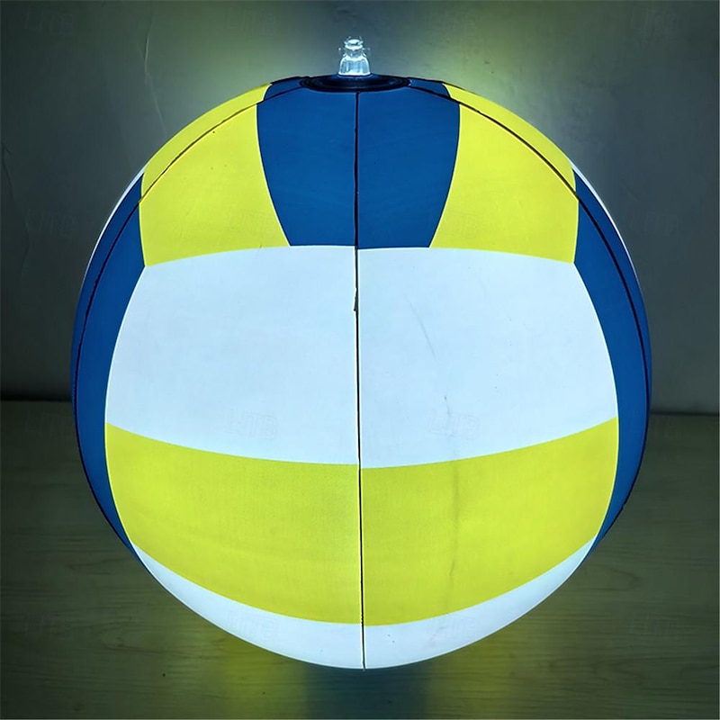 LED Pool Floating Light 40cm Glowing Ball Inflatable Luminous Ball LED, Submersiable LED Light 16 RGB Ball Decoration Color Switch for Swimming Pool, Beach, Hot Tub, Pond4