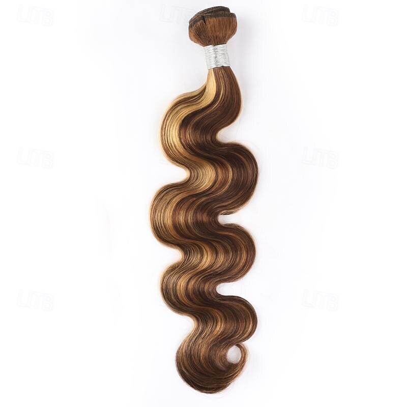 Highlight Piano Human Hair P4/27 Hair Body Wave 1 Bundles 10-30 Inch Hair Extension Human Hair2