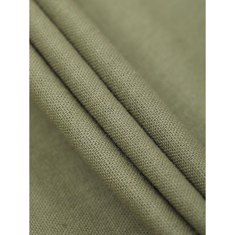 Men's Shirt Linen Shirt Calico Shirt Summer Shirt Beach Wear Plain Vacation Curise White Blue Brown Green Long Sleeve Hooded Spring & Summer Clothing Apparel4