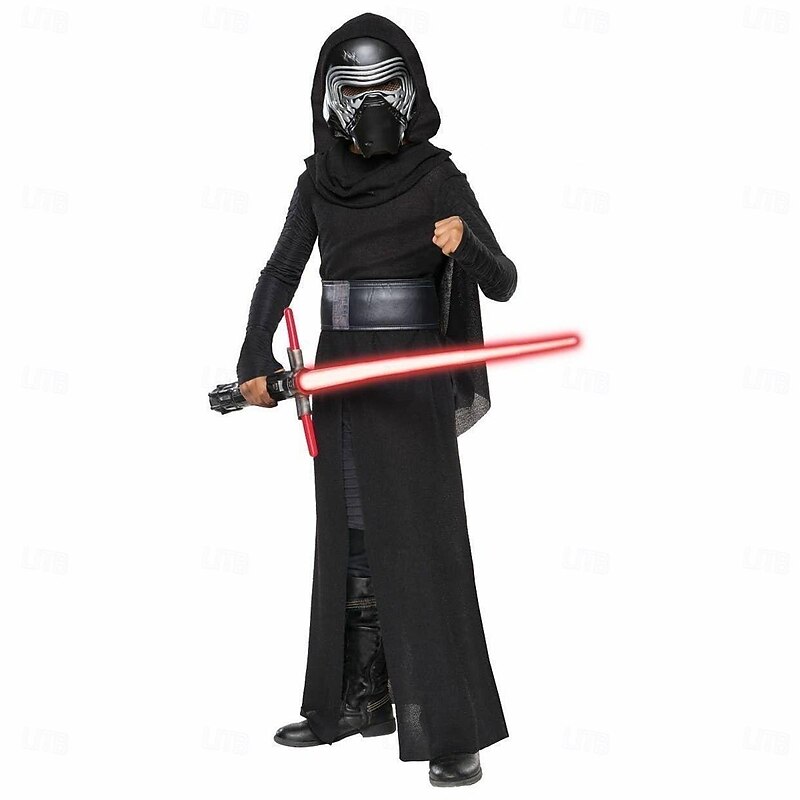 Obi-Wan Kenobi Jedi Knight Cosplay Costume Outfits Cosplay Movie Cosplay for Boys Kid's Carnival Masquerade Event / Party Masquerade2
