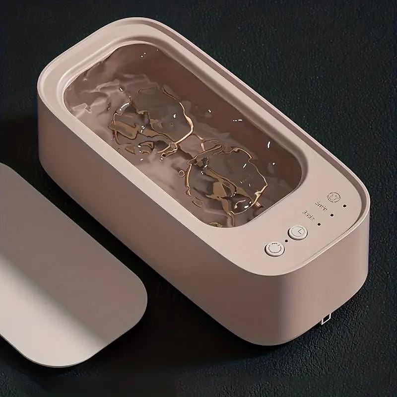 Ultrasonic Glasses Cleaning Machine Portable Automatic Home Jewelry Glasses Contact Lens Cleaning Machine Braces Cleaning Machine