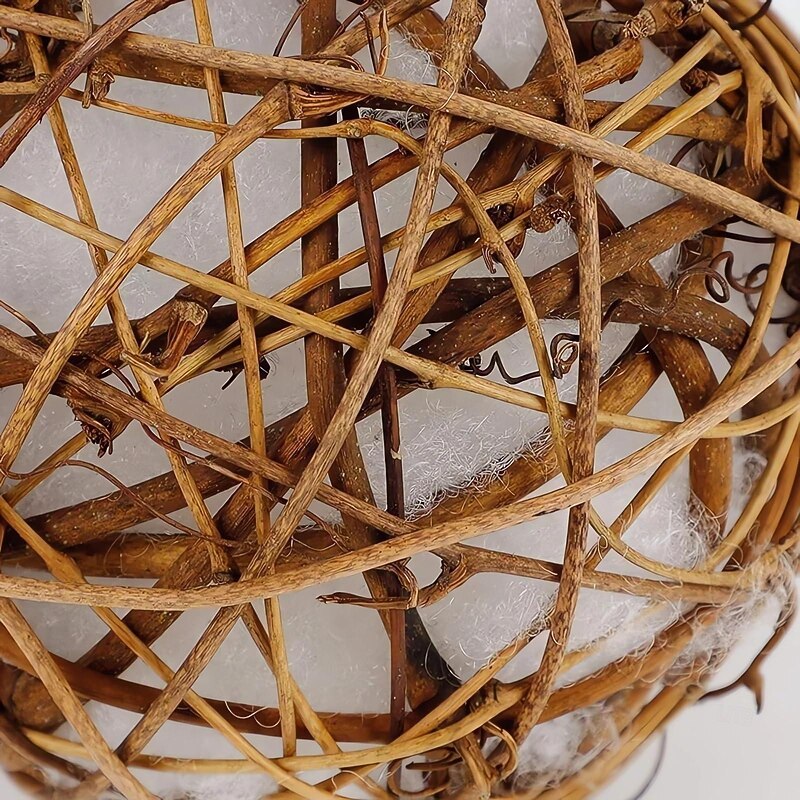 Handmade Birdhouse and Birdhouse Materials - 2025 New Bird Nesting Ball Material for Wild Birds, Hummingbird Nesting Humming Bird House Material Gifts for Bird Watching Nature Lovers4