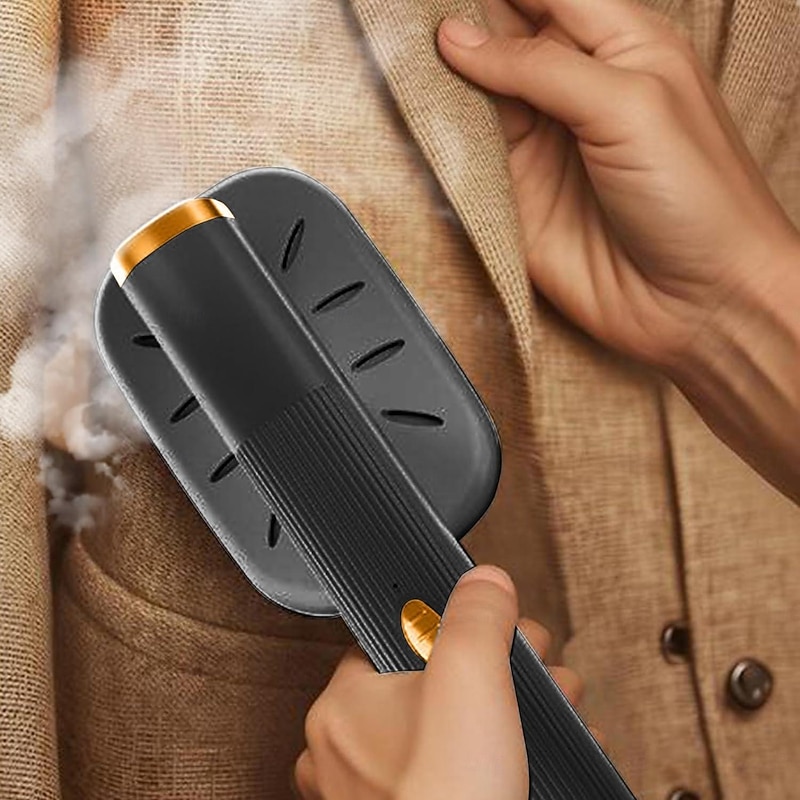 Travel Steam Iron - Portable Handheld Foldable Clothes Steamers Fast Heating Rotatable Garment Steam Iron Fabric Wrinkle Remover Electric Iron for Dorm Home Travel Essential3