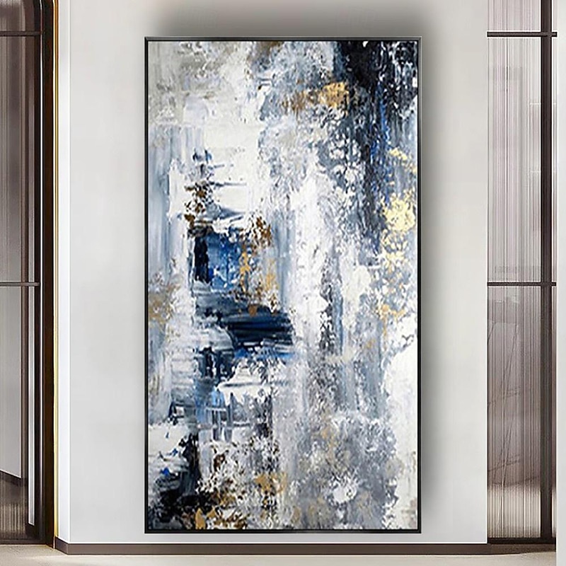 Mintura Handmade Texture Oil Paintings On Canvas Wall Art Decoration Modern Abstract Pictures For Home Decor Rolled Frameless Unstretched Painting