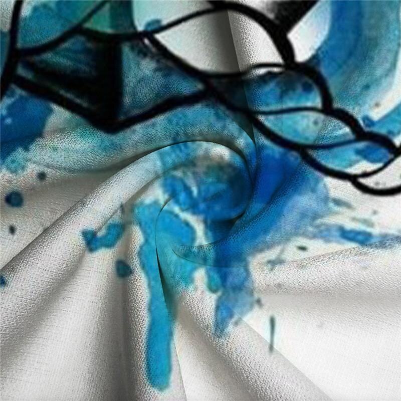 Men's Anchor Shirt Button Up Shirt Short Sleeve Vacation Hawaiian Resort Style Outdoor Vacation Beach Summer Turndown Buttons Print Blue4