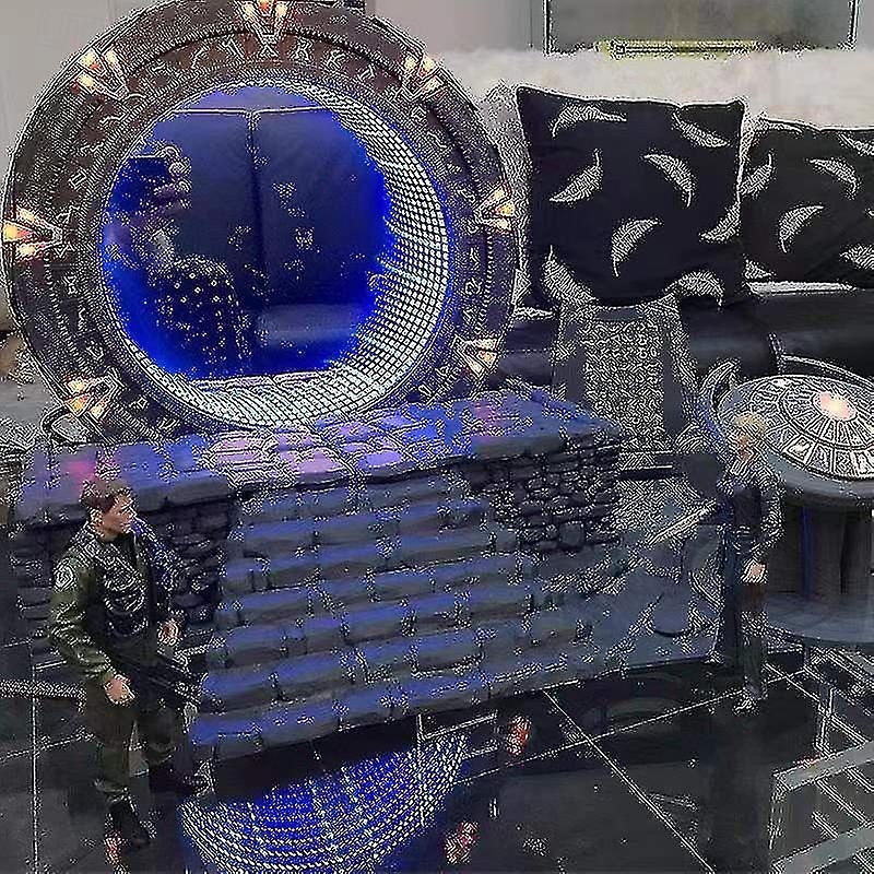 Tlantis Stargate Ornaments For Living Room Decoration Accessories Creative Mirror Craft Mode Bedroom2