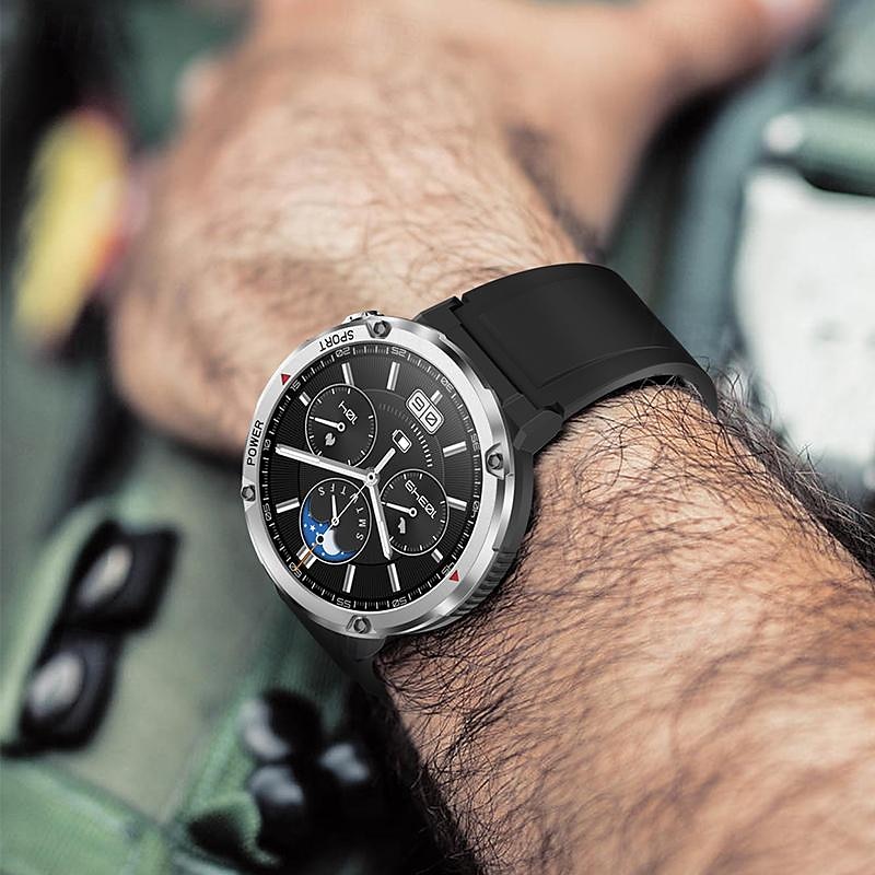 600 mAh Large Battery Watch For Men Smart Watch Men IP68 Waterproof Smartwatch AMOLED HD Screen Bluetooth Call Sports Bracelet2