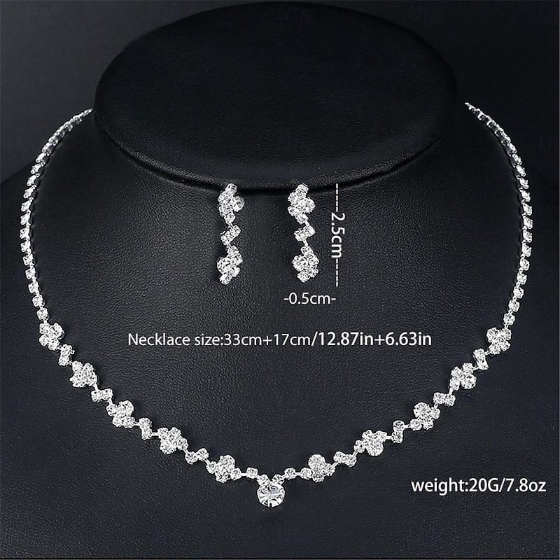 Women's Jewelry Sets Elegant Street Floral Necklaces2