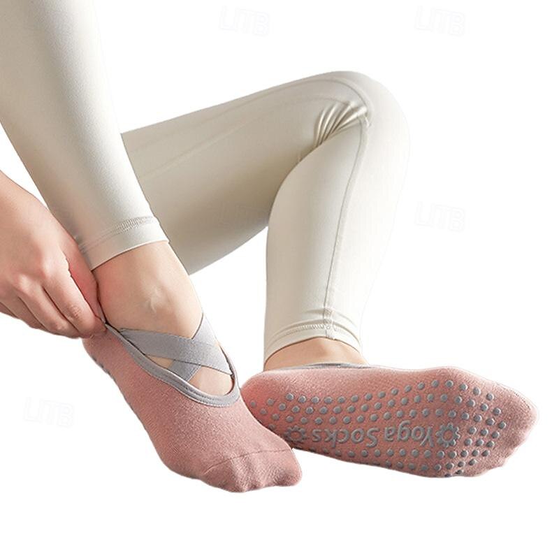 Professional Yoga Pilates Training Socks Non slip Silicone Breathable Thin Women's Summer Indoor Sports and Fitness Special Socks3