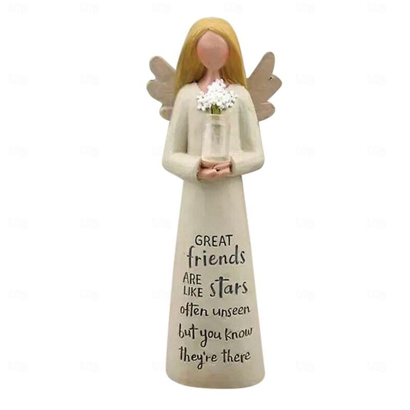 Creative gift to friends commemorative friendship sculpture desktop living room home Christmas resin handicraft ornaments2