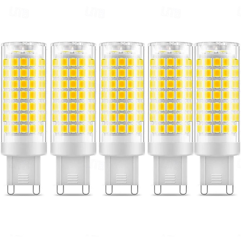 5PCS G9 LEDS 7W Equivalent to 70W Halogen Bulb 700lm Warm White 3000K/White 6000K G9 Energy Saving Bulbs Non-Dimmable Energy Efficiency Class E