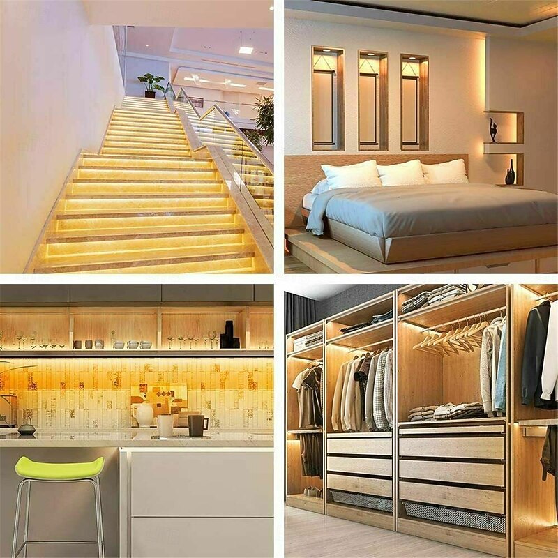 Warterproof LED Strip Light Plug-in Outdoor Pool Light Strip Waterproof IP67 LED Strip Light Diode Tape Holiday Decorative Light LED String with EU Plug4