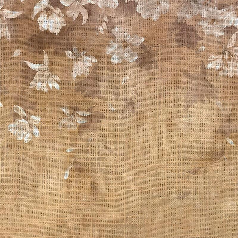 Men's Floral Button Up Shirt Printed Shirts Long Sleeve Hawaiian Resort Outdoor Holiday Daily Wear Spring & Summer Standing Collar Print Button-Down Blue Khaki3