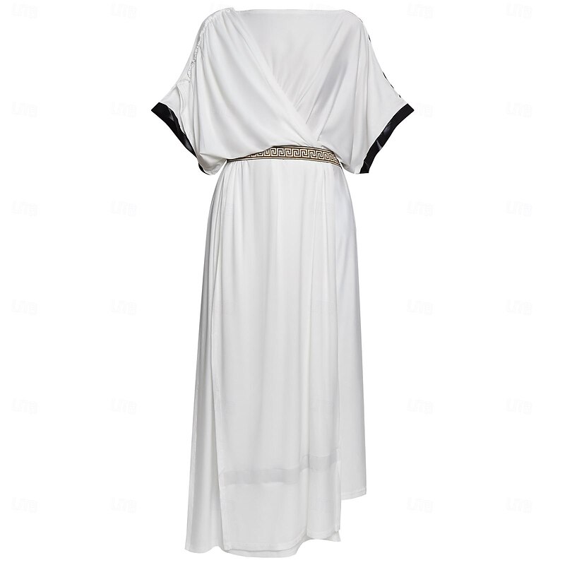 Greek Gods Halloween Cosplay Costume Robe Vintage Inspired Adults' Men's Carnival Masquerade Party Masquerade Easy Halloween Costumes Dress Up2