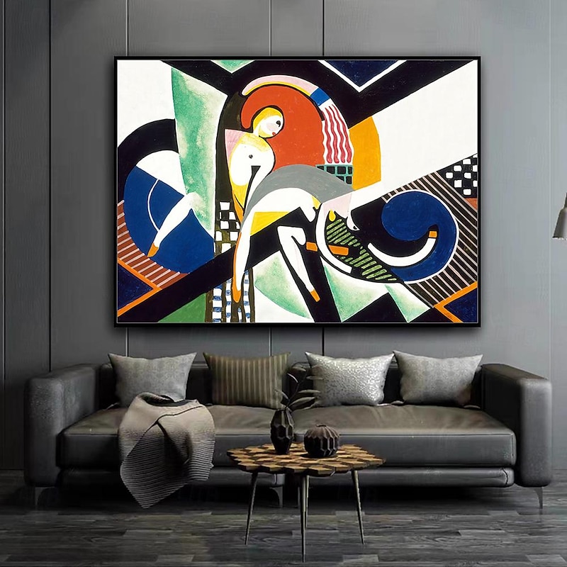 Mintura Handmade Picasso Famous Oil Paintings On Canvas Home Decoration Modern Wall Art Abstract Portrait Picture For Home Decor Rolled Frameless Unstretched Painting3