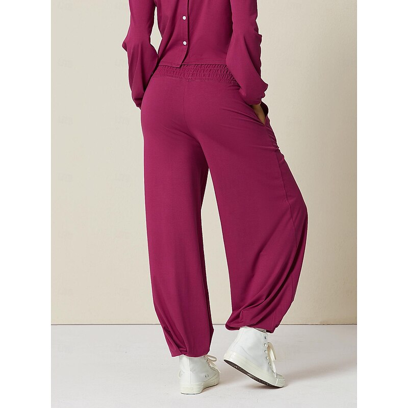 Smart Casual Lantern Athleisure Pants3