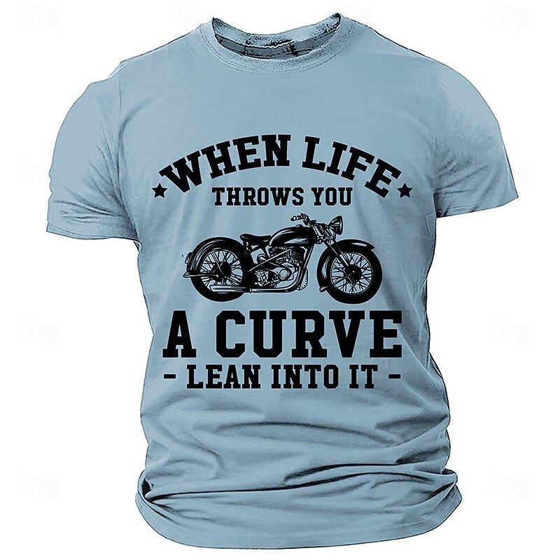 Men's Letter T Shirt Tee Top Cotton Short Sleeve Graphic Shirt Light Grey Army Green Light Blue Comfortable Tee Street Fashion Designer Clothing4