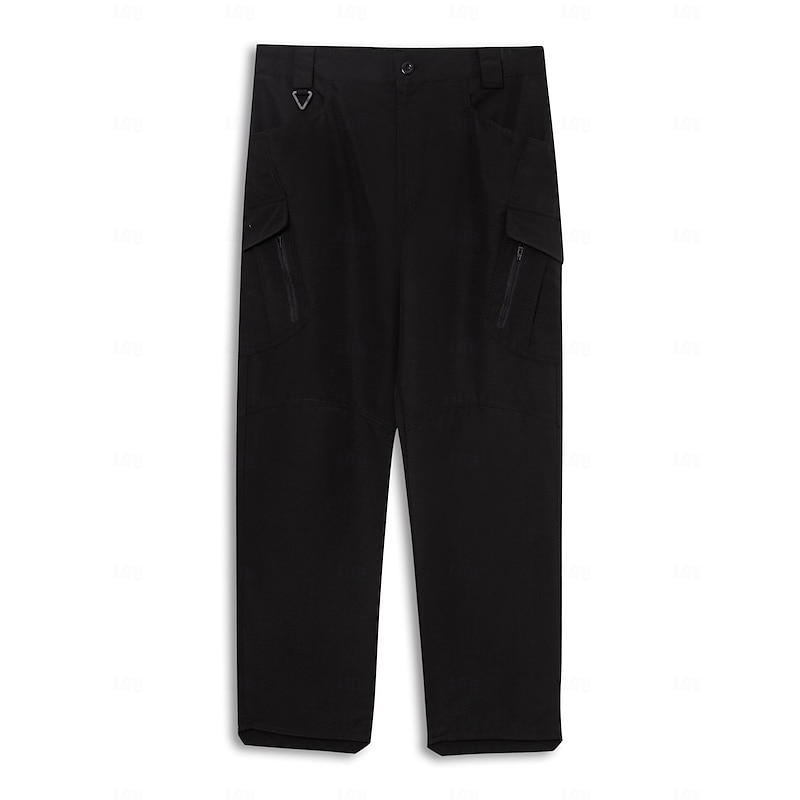 Men's Cargo Pants Tactical Pants Pocket Plain Waterproof Comfort Outdoor Daily Going out Fashion Casual Black Army Green3