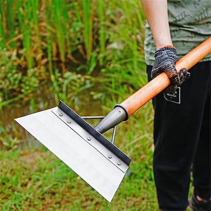 Multifunctional Cleaning Shovel - 2025 New Garden Shovels for Planting - Multifunctional Garden Cleaning Shovel Flat Shove - Shovels for Gardening Digging Weeding Tool4