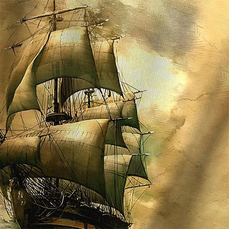 Men's Graphic Compass Sailboat T Shirt Short Sleeve T shirt 3D Print Crew Neck Shirt Daily Designer Retro Vintage Sports Outdoor Holiday Going out Yellow Blue Green Spring & Summer Clothing Apparel S3