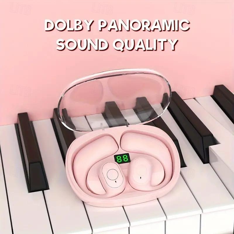 Latest Open Wireless Earphones 3D Surround Sound Effects TWS True Wireless Headset No Pain After Long Wear IntelligentNoise Reduction Suitable For Driving Running Meeting Sports FitnessCycling2