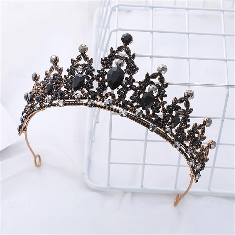 Brides Crowns Headpieces Birthdays Cross-Border Weddings Headbands Accessories Queen Wedding Alloy Headpieces Hair Accessories Crowns Etc2