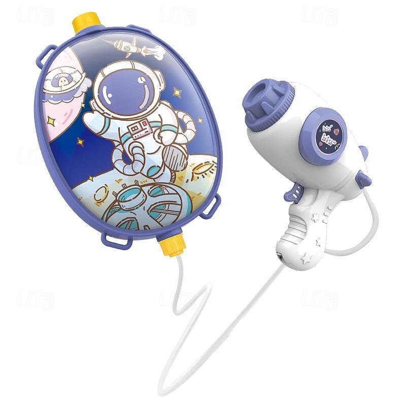 Children's Backpack Water Gun Toy With Large Capacity Electric Pull-out Water Play Water Gun For Boys And Girls To Fetch WaterGod Of War Artifact4