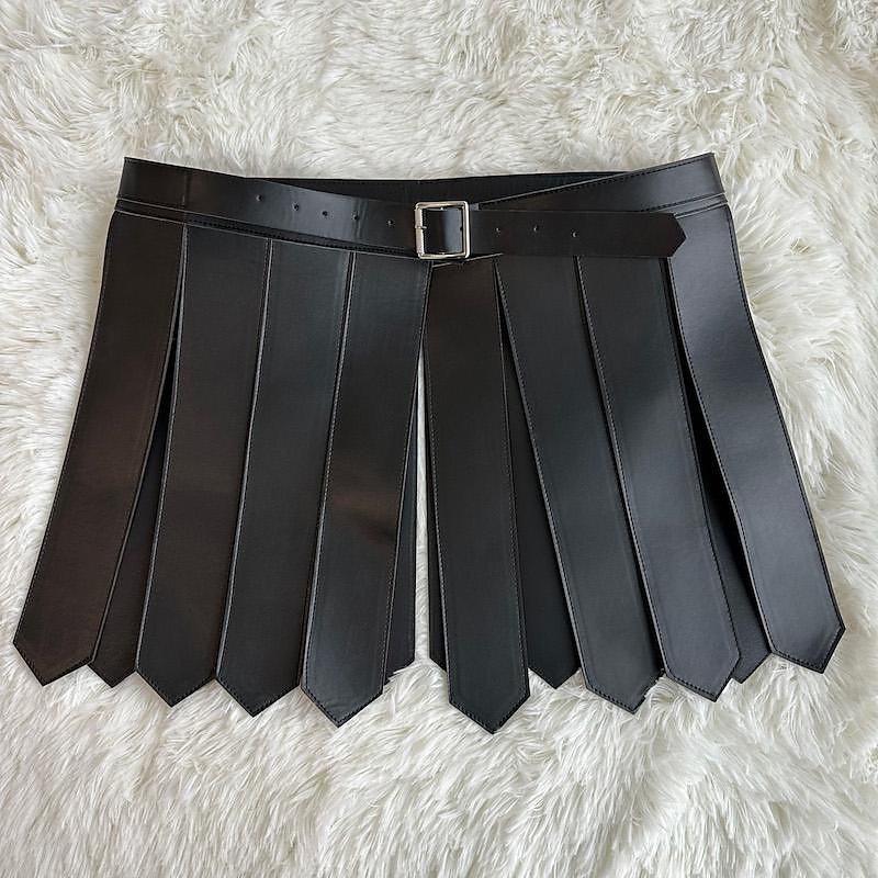 Men's Roman Gladiator Kilt Set Warrior Viking Retro Vintage Medieval Skirt Scottish Utility Kilts Cosplay  Costume Halloween LARP Club Wear3