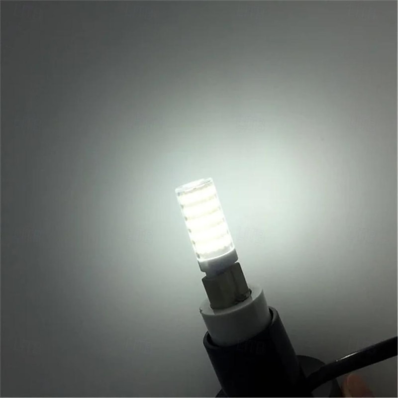 6pcs/10pcs Ceramic Led Bulbs E14/G9 Flicker Free AC110-265V 54LEDs SMD 2835 LED Corn Bulb Lamp High Power E14 LED Spotlight for Crystal light3