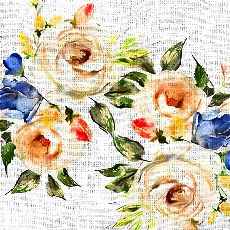 Men's Floral Button Up Shirt Printed Shirts Long Sleeve Hawaiian Resort Outdoor Holiday Daily Wear Spring & Summer Standing Collar Print Button-Down Black White3