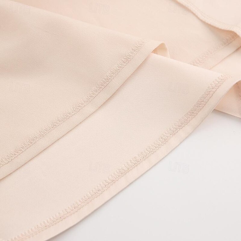 Vintage 1950s Dress Little White Dress Bridal Puff Sleeve Solid Colored A-Line V Neck Fancy Dress Women's Masquerade Wedding Bridal Shower Bachelorette Party Adults' Dress Homecoming Dresses3