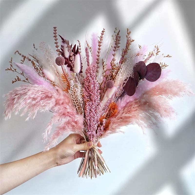 Yunnan Dried Flower Eternal Flower Small Reed Dried Flower Combination Flower Bundle Dried Flower Pampas Grass Dried Flower2