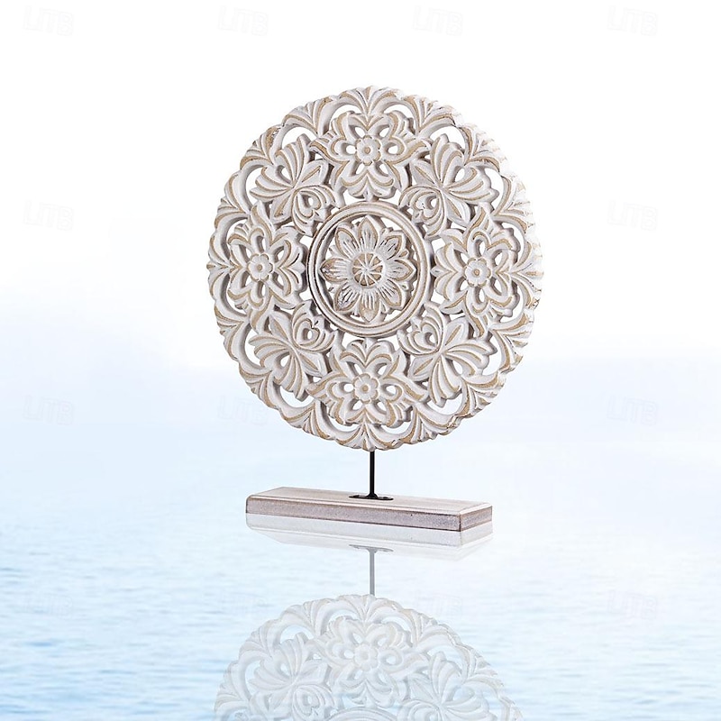 Wall Decoration Wall Hanging European Retro 3D Three-Dimensional Hanging Board Density Board Crafts Texture Relief Decorative Embossing3