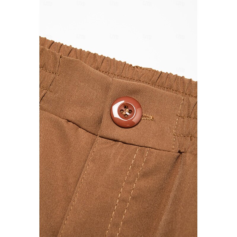 Men's Cargo Pants Cargo Trousers Trousers Hiking Pants Zipper Pocket Plain Comfort Wearable Casual Daily Holiday Fashion Black Blue4