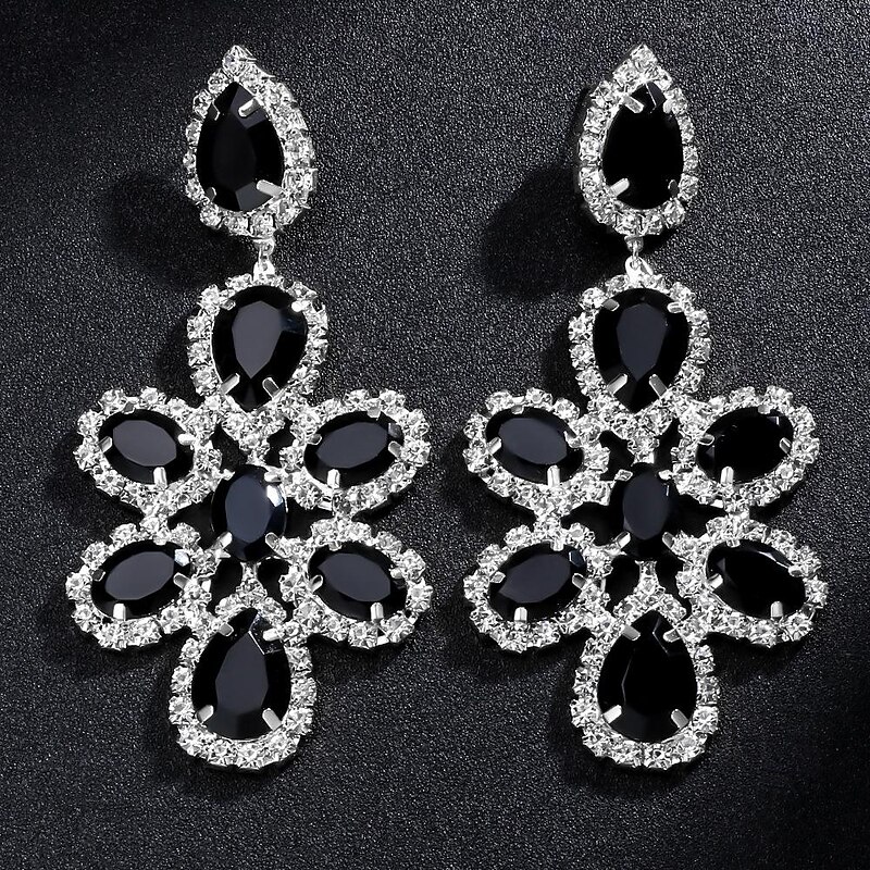 Earrings Earrings Retro Vintage Roaring 20s 1920s Alloy For The Great Gatsby Flapper Girl Cosplay Halloween Carnival Women's Costume Jewelry Fashion Jewelry3