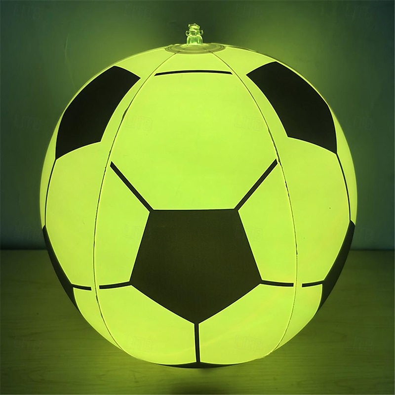 LED Pool Floating Light 40cm Glowing Ball Inflatable Luminous Ball LED, Submersiable LED Light 16 RGB Ball Decoration Color Switch for Swimming Pool, Beach, Hot Tub, Pond3