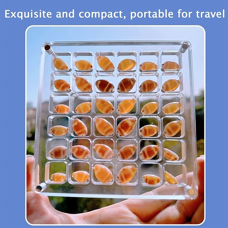Acrylic Magnetic Seashell Display Box Premium Quality Stunning Showcase to Present and Protect Your Cherished Seashell Collection, Perfect for Home Decor or Gift Giving(Seashell Not Included)3