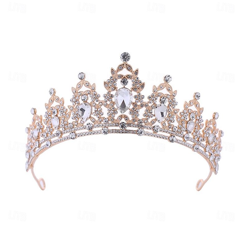 Brides Crowns Headpieces Birthdays Cross-Border Weddings Headbands Accessories Queen Wedding Alloy Headpieces Hair Accessories Crowns Etc3