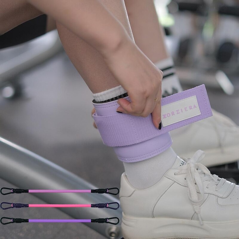 Fitness Ankle Buckle Hip And Leg Trainer Ankle Loop Leg Strap Elastic Band Gantry Ankle Buckle Accessories2