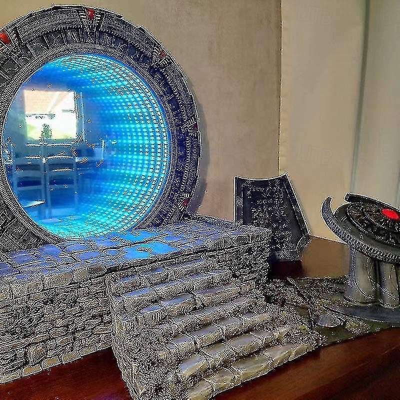 Tlantis Stargate Ornaments For Living Room Decoration Accessories Creative Mirror Craft Mode Bedroom3