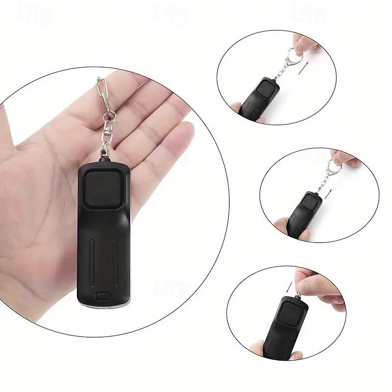 Self Defense Alarm 130dB Anti-wolf Women Security Protect AlertPersonal Safety Keychain Scream Loud Emergency Alarm4