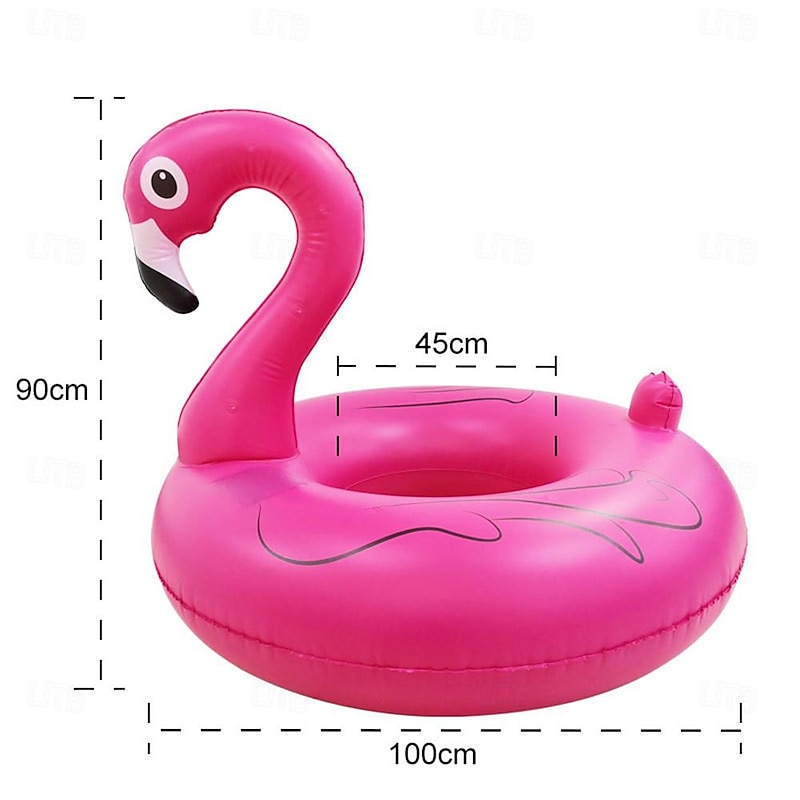 Inflatable Flamingo Pool Float Decor Light Beach Inflatables for large Swimming Float Air Mattress Beach Party Pool Use4