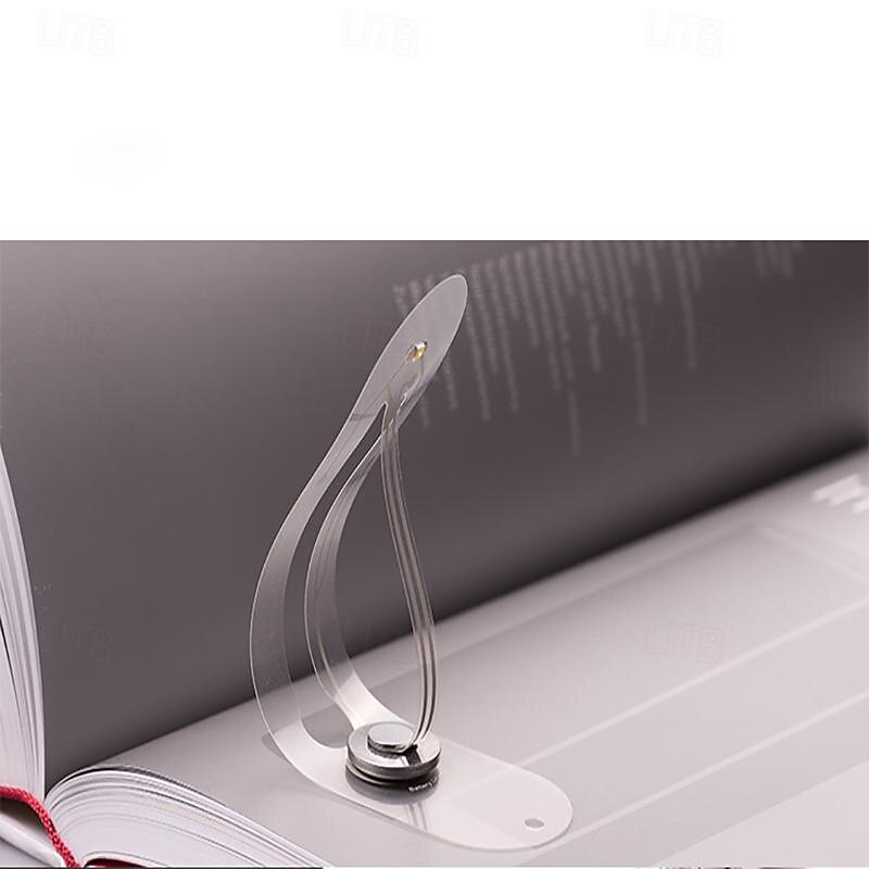 Led Bookmark Light Black Technology Creative Portable Small Night Light Student Simple Night Light Reading Bookmark Light2